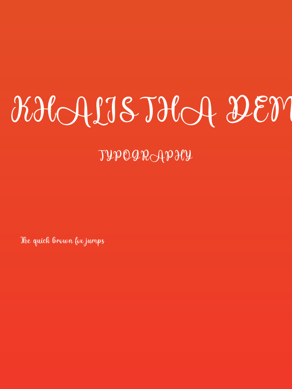 Khalistha Demo Poster