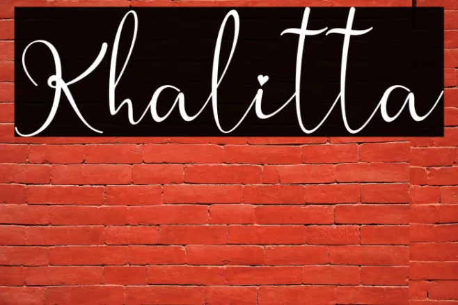 Khalitta Example 3