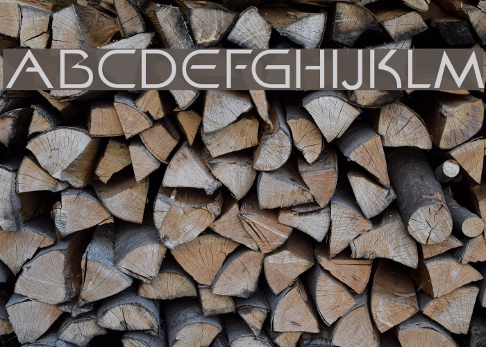 Khan Fill Font examples