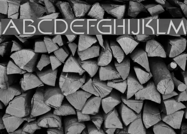 Khan Fill Font examples