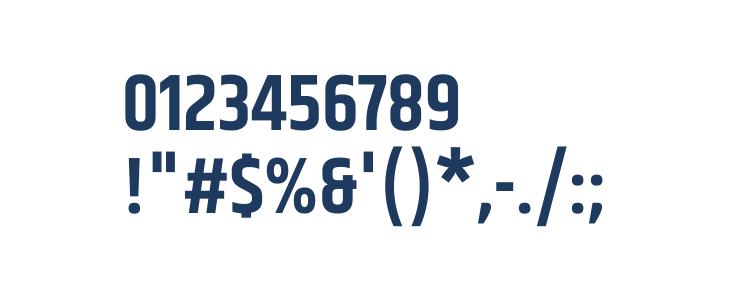 Khand-ExtraBold Other Characters