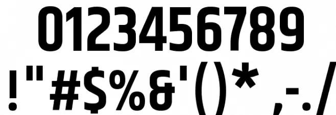 Khand-ExtraBold Font OTHER CHARS