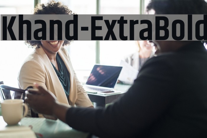 Khand-ExtraBold Example 1