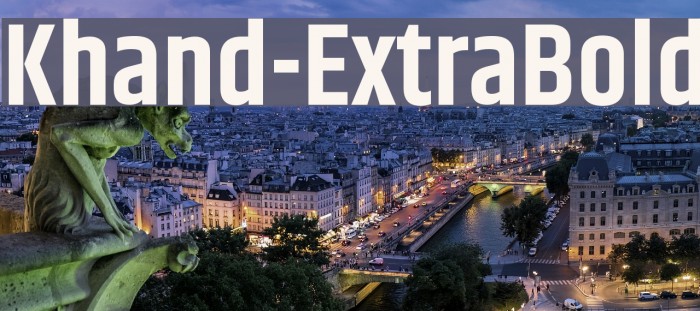 Khand-ExtraBold Example 3