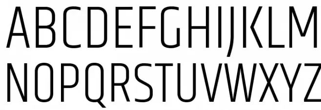 Khand-ExtraLight Font Litere mari