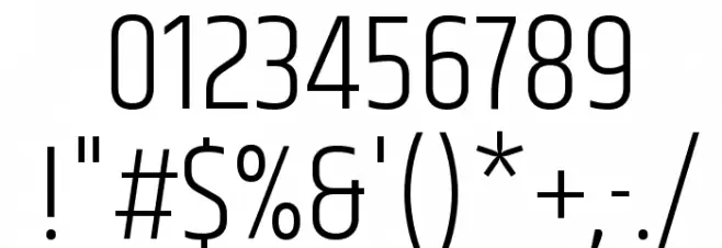 Khand Light Font OTHER CHARS