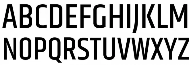 Khand Medium Schriftart Groß
