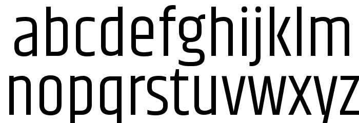 Khand-SemiLight Font LOWERCASE