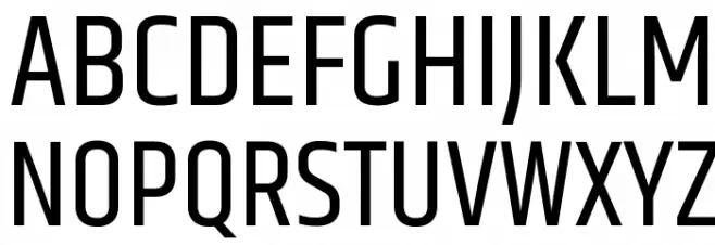 Khand Font Litere mari