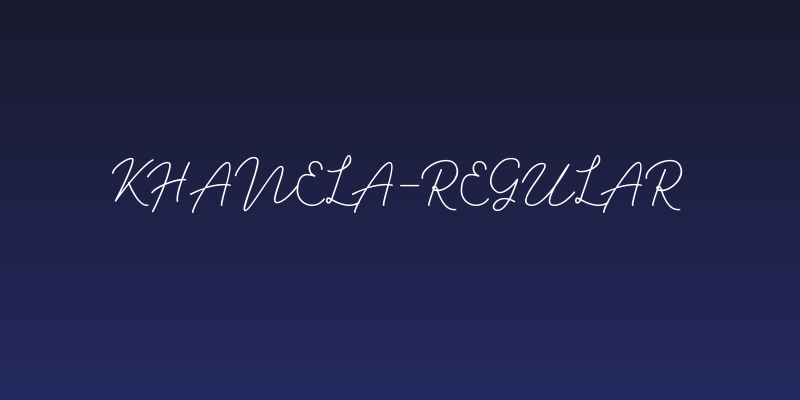 Khanela-Regular Social Header