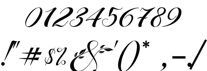 Khansa-Regular Font OTHER CHARS