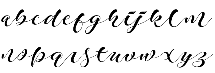 Khansa-Regular Font LOWERCASE