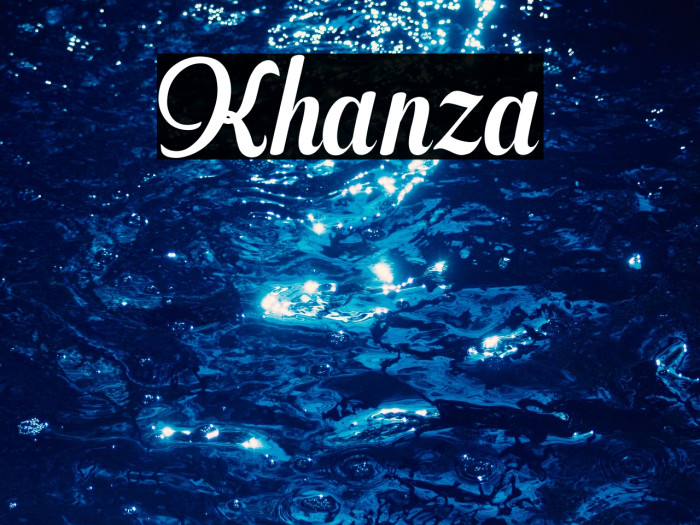 Khanza Example 1