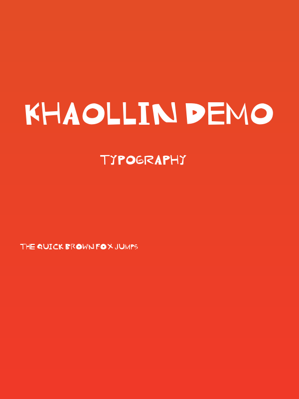 Khaollin Demo Poster