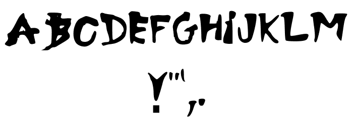 Khaostt Regular Font OTHER CHARS