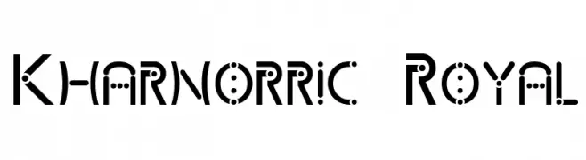 Kharnorric Royal  Descarca Fonturi Gratis