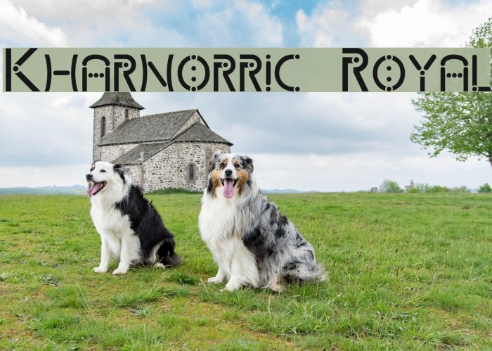Kharnorric Royal Font examples
