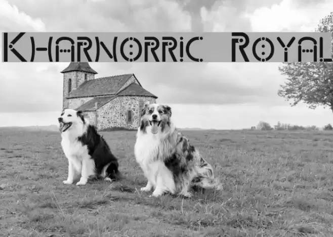 Kharnorric Royal Font examples