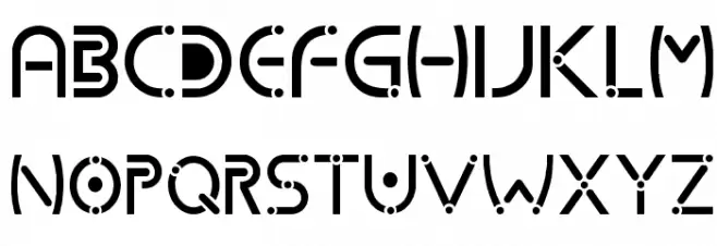 Kharnorric 字体 大写