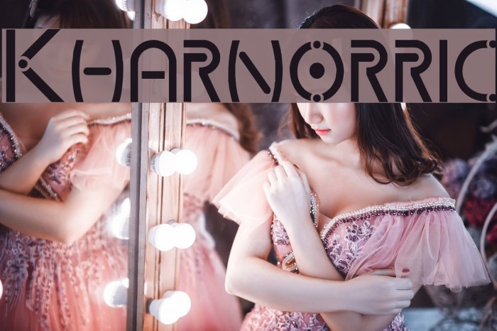 Kharnorric Font examples