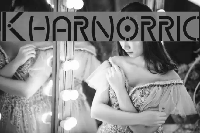 Kharnorric Font examples