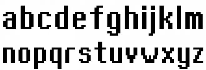 Kharon4a Bold Font LOWERCASE