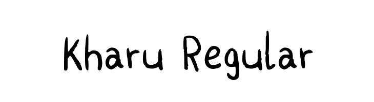 Kharu Regular Font
