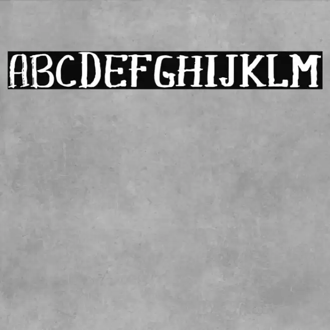 Khasanah Brush Font examples