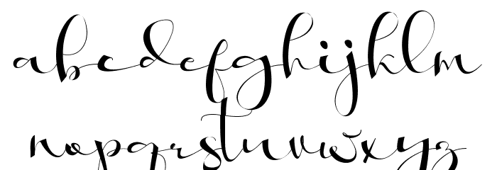 Khatmadu Font LOWERCASE