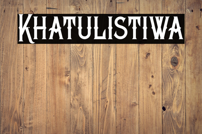 Khatulistiwa Example 1