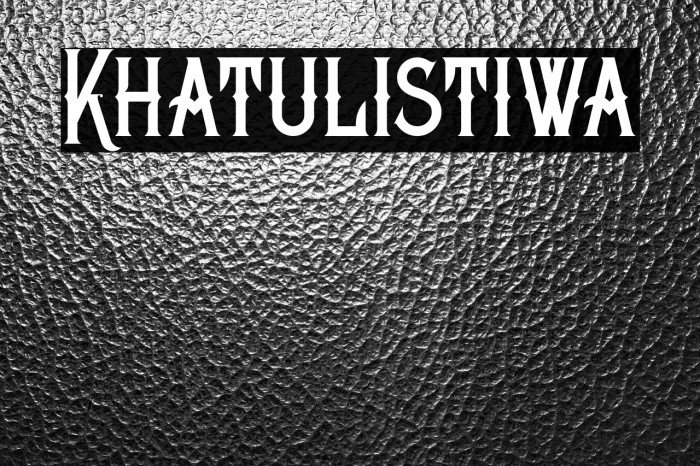 Khatulistiwa Example 2