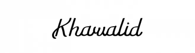 Khawalid  Скачать бесплатные шрифты