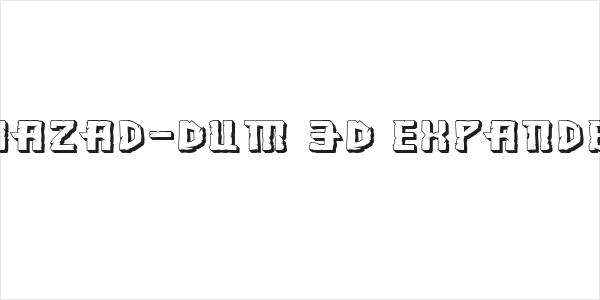 Khazad-Dum 3D Expanded Logo