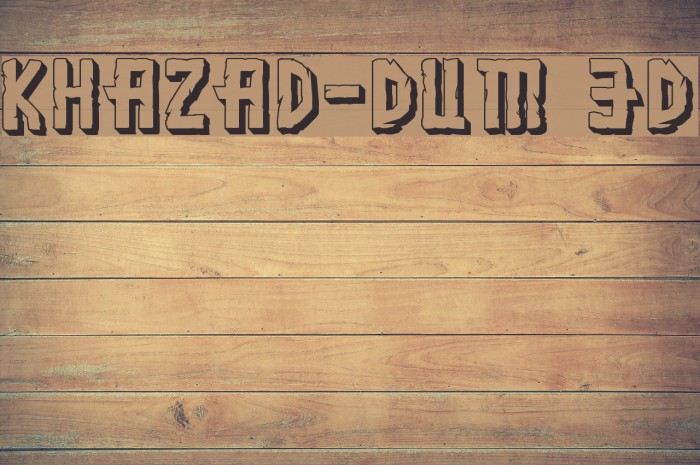 Khazad-Dum 3D Example 1