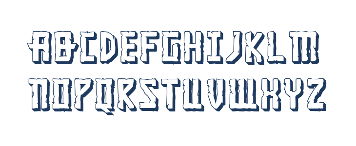 Khazad-Dum 3D Lowercase