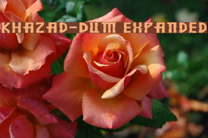 Khazad-Dum Expanded Font examples