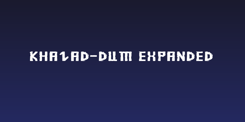 Khazad-Dum Expanded Social Header