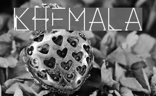 Khemala Font examples