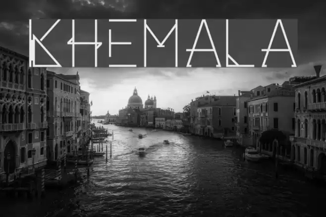 Khemala Font examples