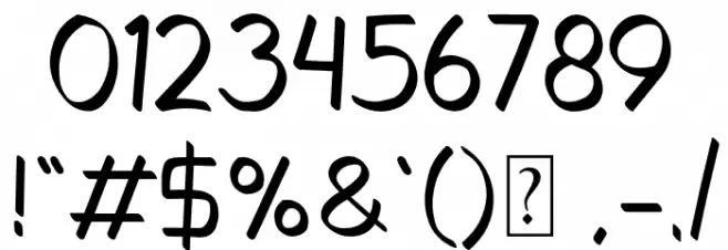 Khilafah Font OTHER CHARS