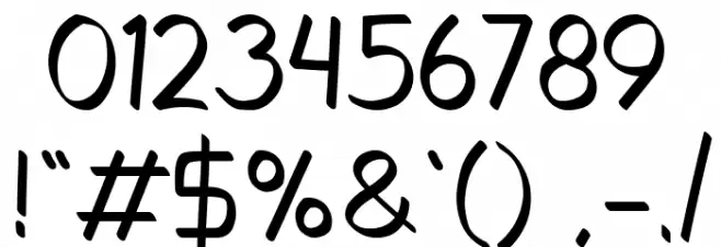 Khilafah Font OTHER CHARS