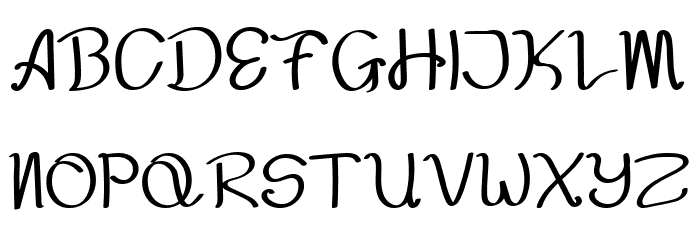 Khillua Zoldyck Font OTHER CHARS