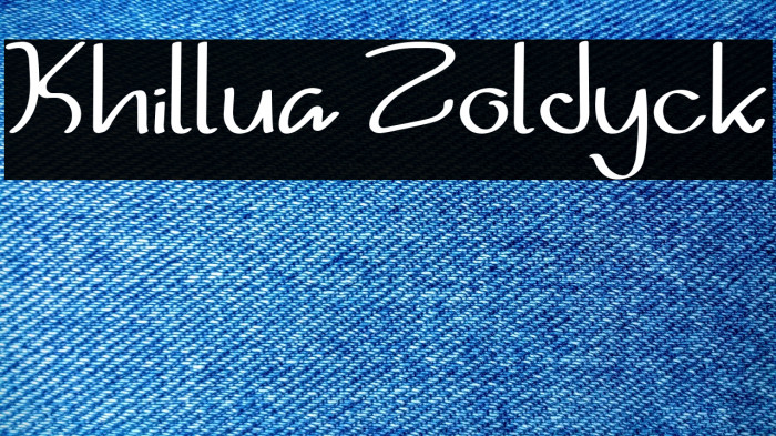 Khillua Zoldyck Example 2