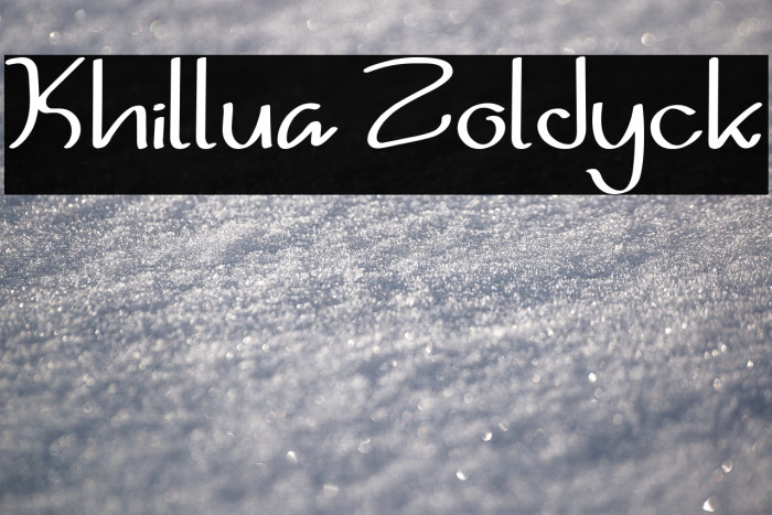 Khillua Zoldyck Example 3