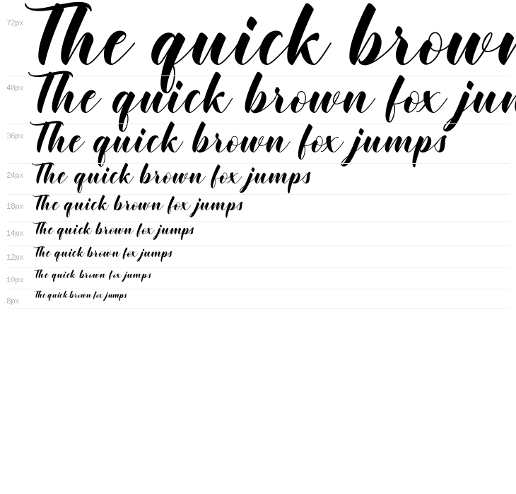 KhintaScript Waterfall