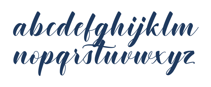 KhintaScript Lowercase