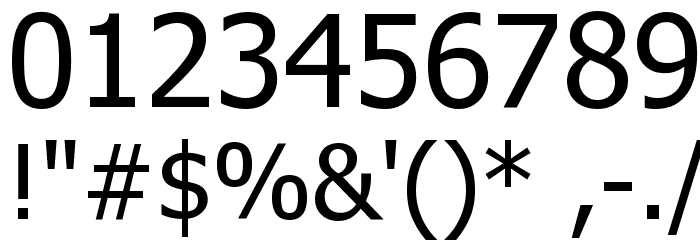 Khmer Nettra Font OTHER CHARS