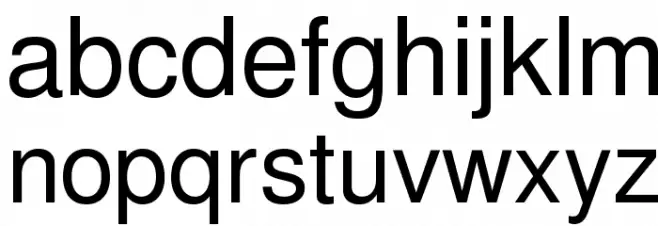 Khmer OS Fasthand Font LOWERCASE