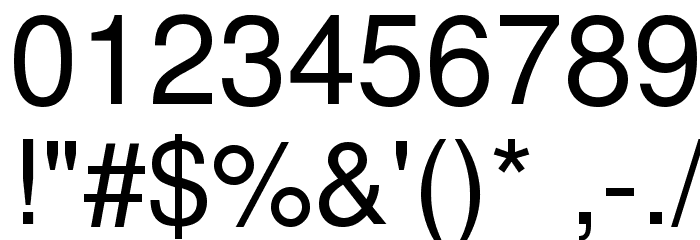 Khmer OS Freehand Font OTHER CHARS
