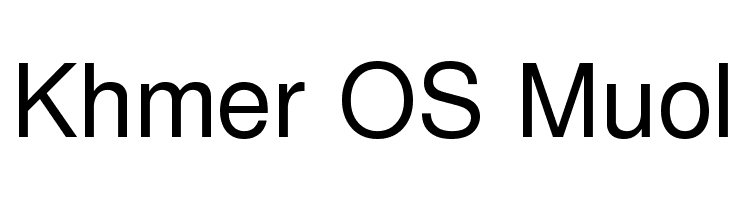 Khmer OS Muol Font